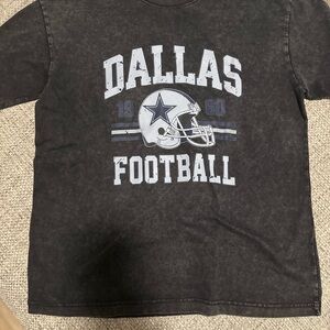Dallas Football Adult T-Shirt - Black